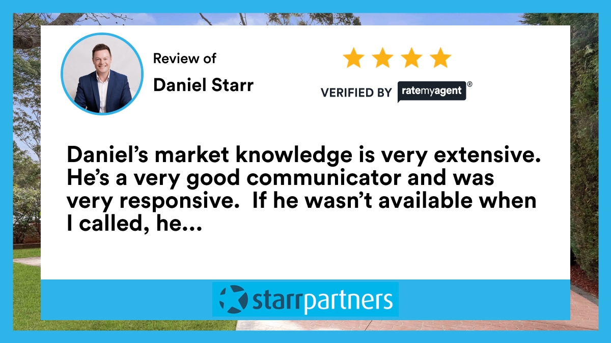 DanielStarrSP's tweet photo. My latest RateMyAgent review in Guildford.

https://t.co/nJUEq5cWnn

...
#ratemyagent #realestate #Starr_Partners_Merrylands https://t.co/zBLtCqnD6A