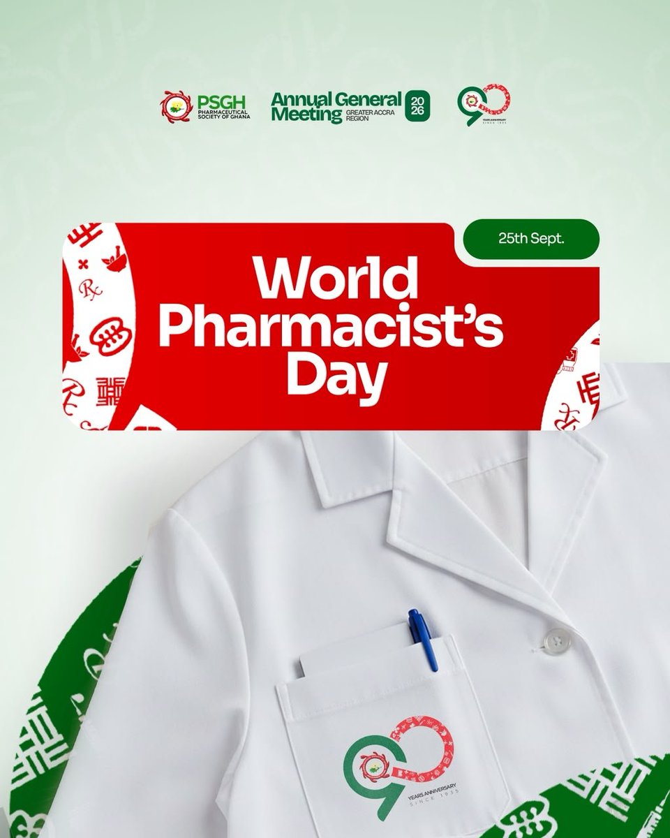 Official_PSGH's tweet photo. Today, on World Pharmacists Day, we celebrate more than a profession — we celebrate a legacy of science, service, and impact. 💊🌍

From ensuring access to safe and effective medicines, to counseling, innovating, and leading in public health, https://t.co/PepgsIYdg6