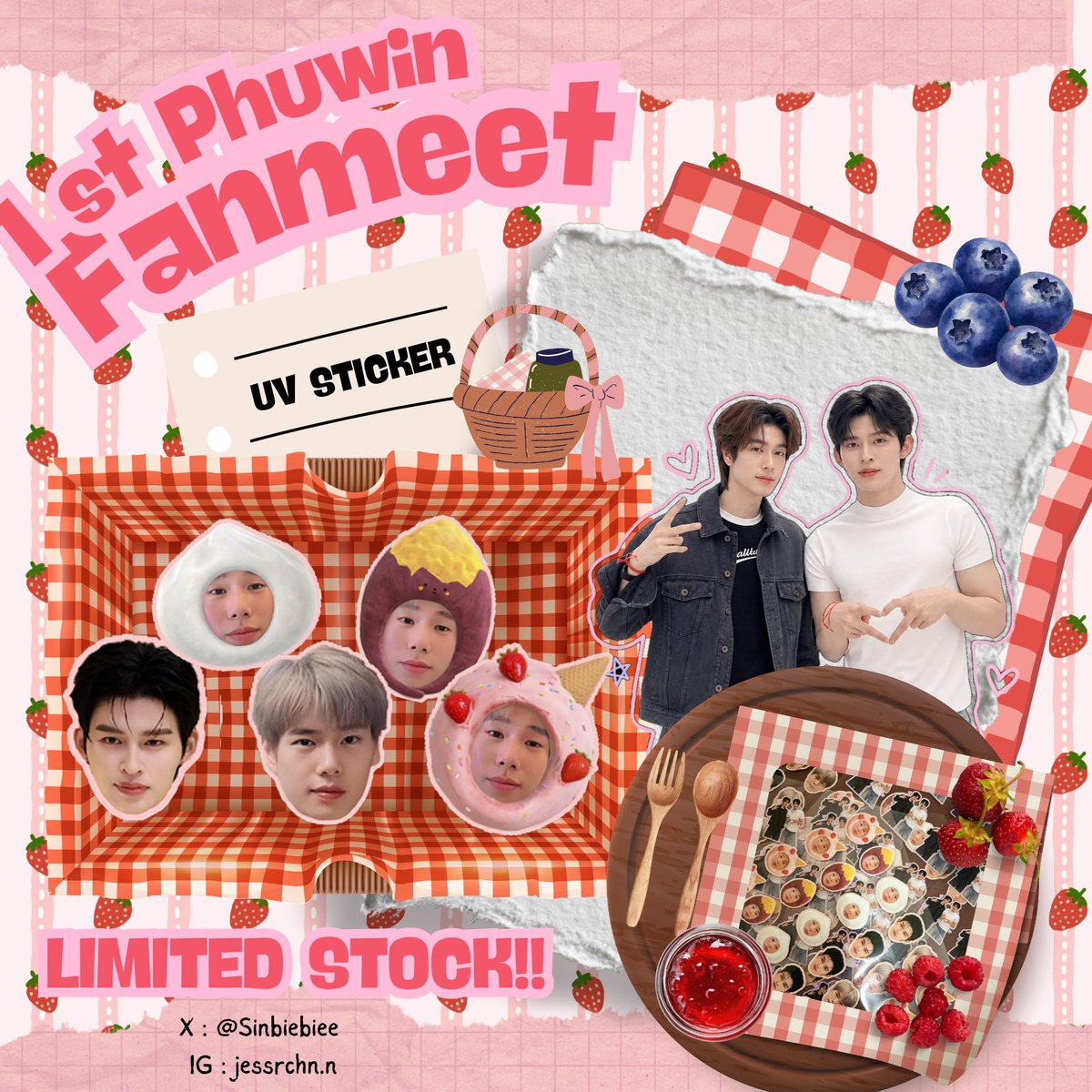 Sinbiebiee's tweet photo. 🌟 Phuwin 1st Fanmeet in indonesia 🌟
♡ Freebies by @Sinbiebiee 

You'll get
🌸UV sticker (waterproof, anti scratch, anti fade)
🌸free candy🍬

♡ Limited stock
♡ Open trade for limited qty🫶

Kindly like &amp; Retweet🩷

#2026Phuwin1stfanconinindonesia #phuwintang https://t.co/x7KIlbdW0m