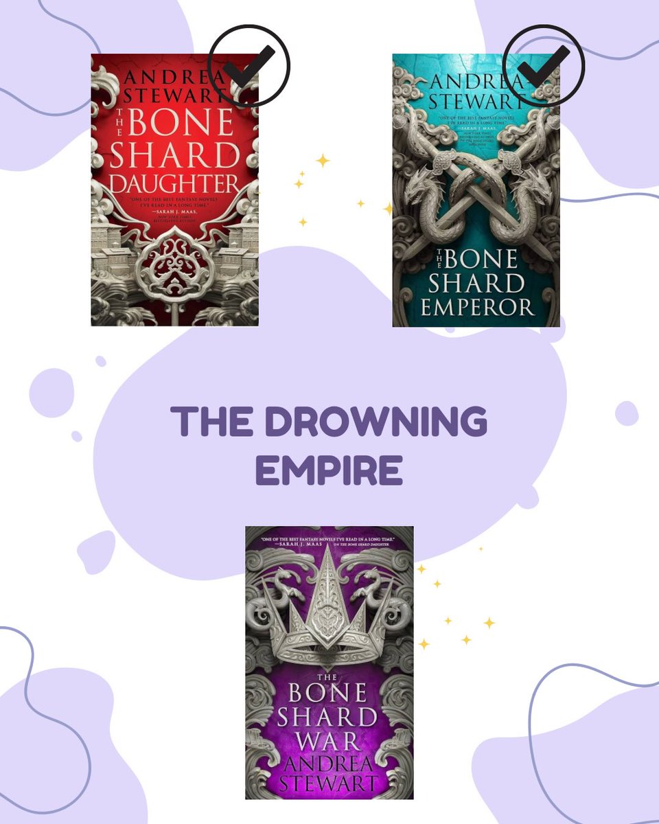 BilliSumask4u's tweet photo. Series I need to finish: Part 1! I have so many unfinished series, but limited patience for Canva. I’ll forget to continue if the series isn’t complete, lose interest after anything less than 5 stars, or wait until I’m “in the mood. ” Anyone else? https://t.co/dtcHuePu5d