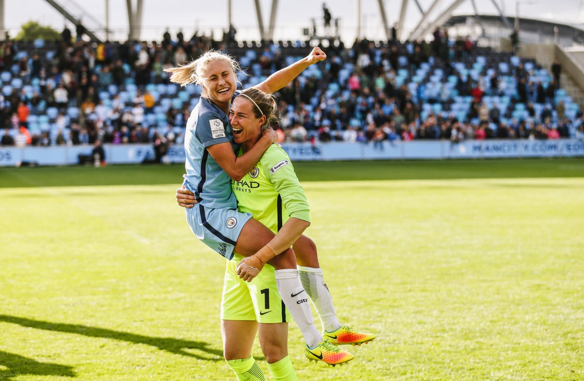 ManCityWomen's tweet photo. 🔟 years ago, we were crowned @BarclaysWSL  champions for the first time in our history after a 2-0 win over Chelsea! 🏆🩵 https://t.co/lGYsPSbrm2