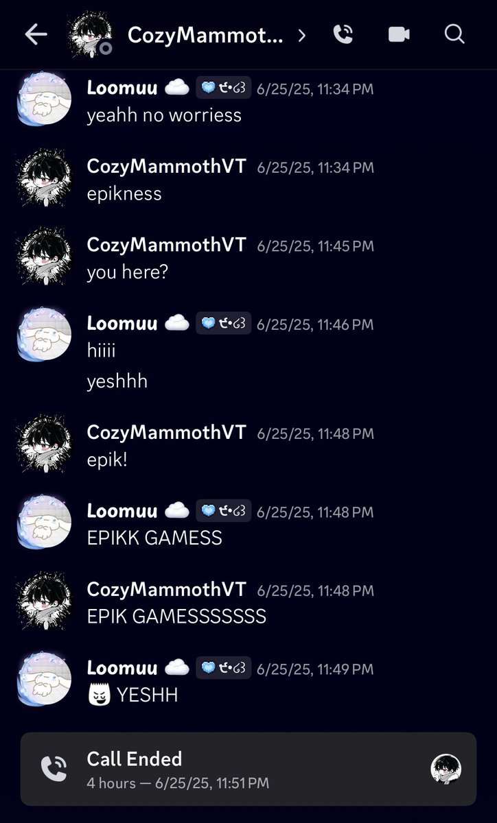 Loomuu_'s tweet photo. I kinda didn’t feel the need to add onto what had happened earlier since I had crossed paths with CozyMammothTV and had called off camera as well. Since he’s done something that I find disgusting and I felt gross and just you never know many people and thought we were friends. 
I first met him when I started on trying Vtubing and to try to stream as well being so new to it all.