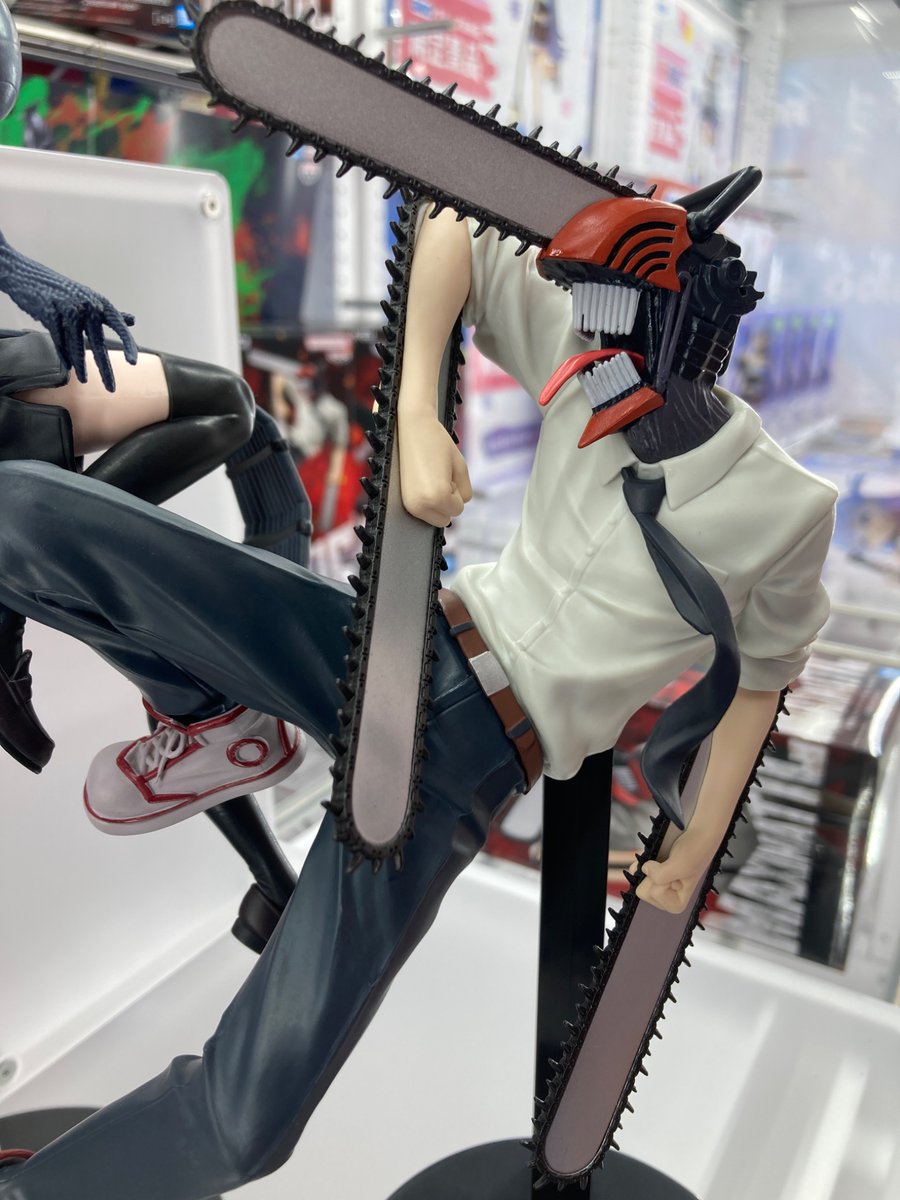 GiGO_Tendoo's tweet photo. 【景品入荷】

劇場版『チェンソーマン　レゼ篇』　ＭＡＸＩＭＡＴＩＣ－ＣＨＡＩＮＳＡＷ　ＭＡＮ－

入荷しました！
ぜひGETしてくださいね！

#GiGO天童　#チェンソーマン https://t.co/1JdWqtsuE4