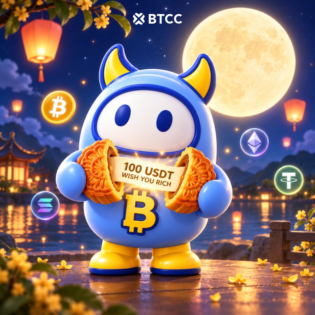 BTCCexchange's tweet photo. 100USDT🏆5 winners
Happy Mid-Autumn Festival everyone!!!!🚀🌕
Follow @BTCCexchange and quote this tweet 'I💙BTCC'. 
Drop your QT link and ERC20 wallet. https://t.co/MN4mTorfLu