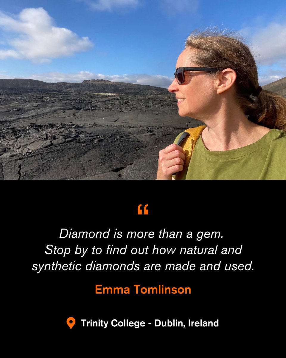 ERC_Research's tweet photo. Tonight is #EUResearchersNight! 🎉

In Dublin? Join ERC grantee Emma Tomlinson to explore minerals from Earth’s crust and mantle - and what they reveal about our planet! 🌎

Want to dig deeper? Register👉 https://t.co/dTZ316vHWG

🌍 Events in your country: https://t.co/DxaXBPgK25 https://t.co/vp9YEWW4qx