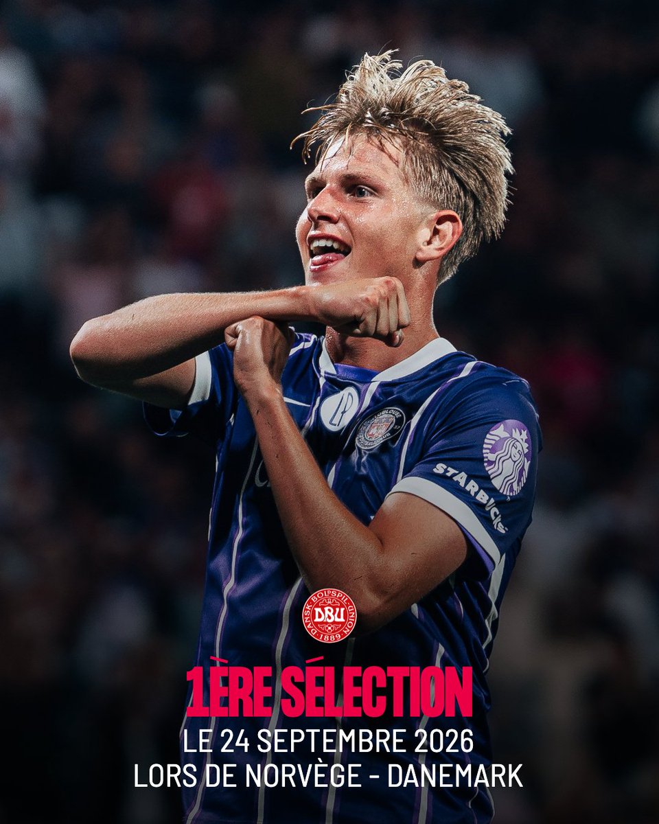 ToulouseFC's tweet photo. Thomas Jørgensen est officiellement international danois 🇩🇰

👏😈 https://t.co/VTOO0edTwz
