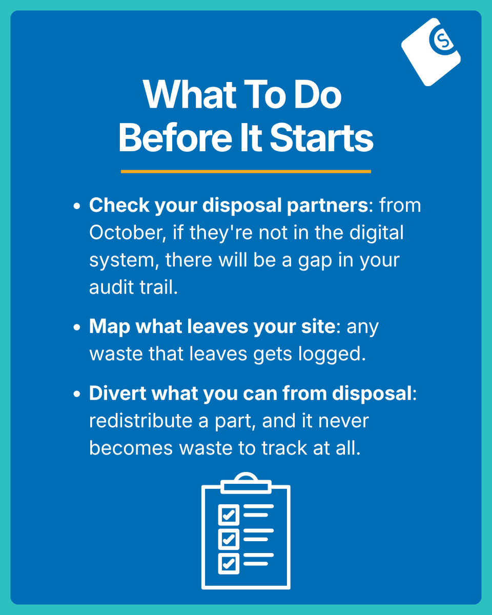 ComponentSense's tweet photo. In six days, the paper trail for UK waste disappears, and digital tracking begins. 

3 things electronics manufacturers should do before it starts: https://t.co/m6r4H8b39o 

#WEEE #ewaste #UKcompliance https://t.co/7hDZkl594u