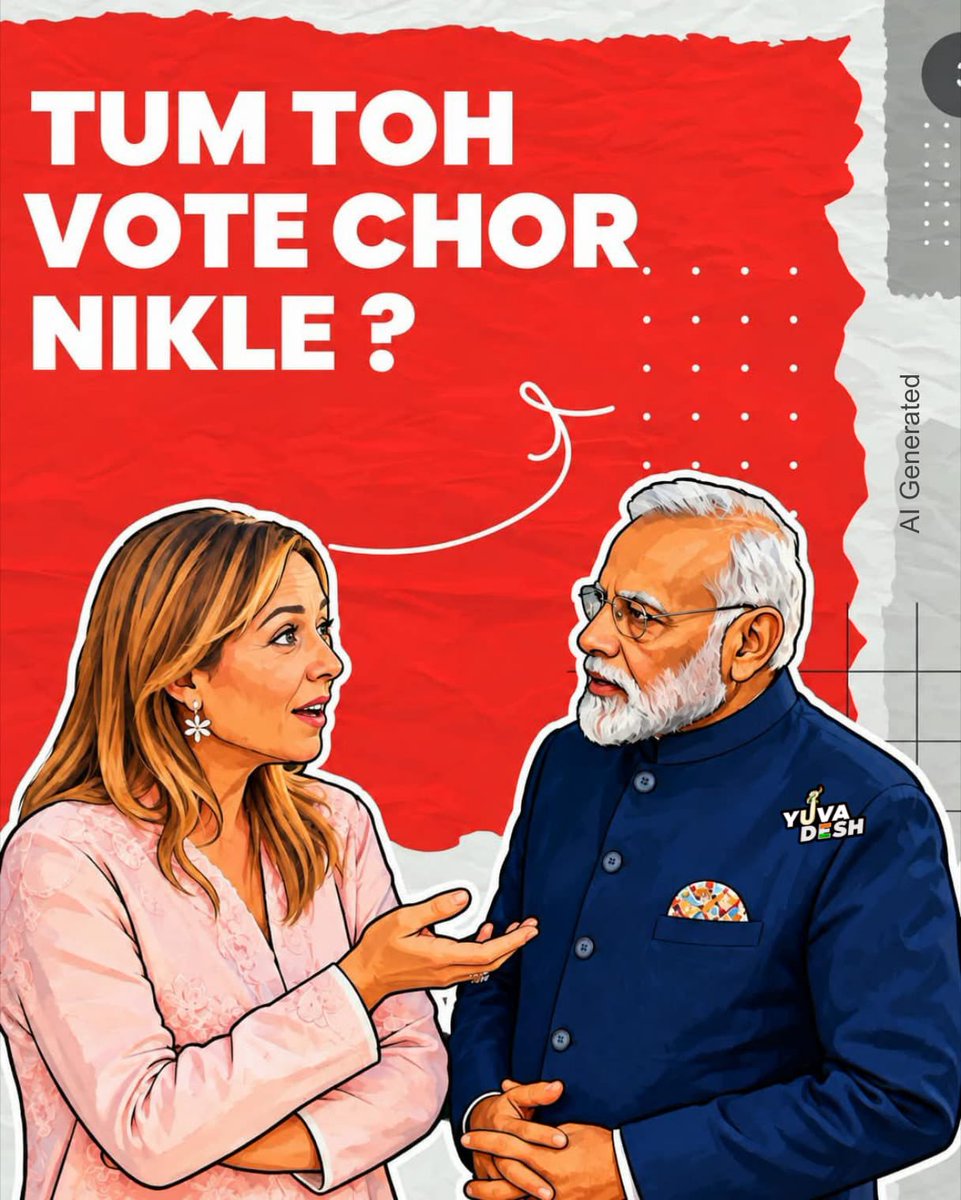 Jinnarul3's tweet photo. @ABPNews @anchorjiya Vote chor BJP ECI Ganesh Kumar Modi.. https://t.co/8ET4OVQCUz