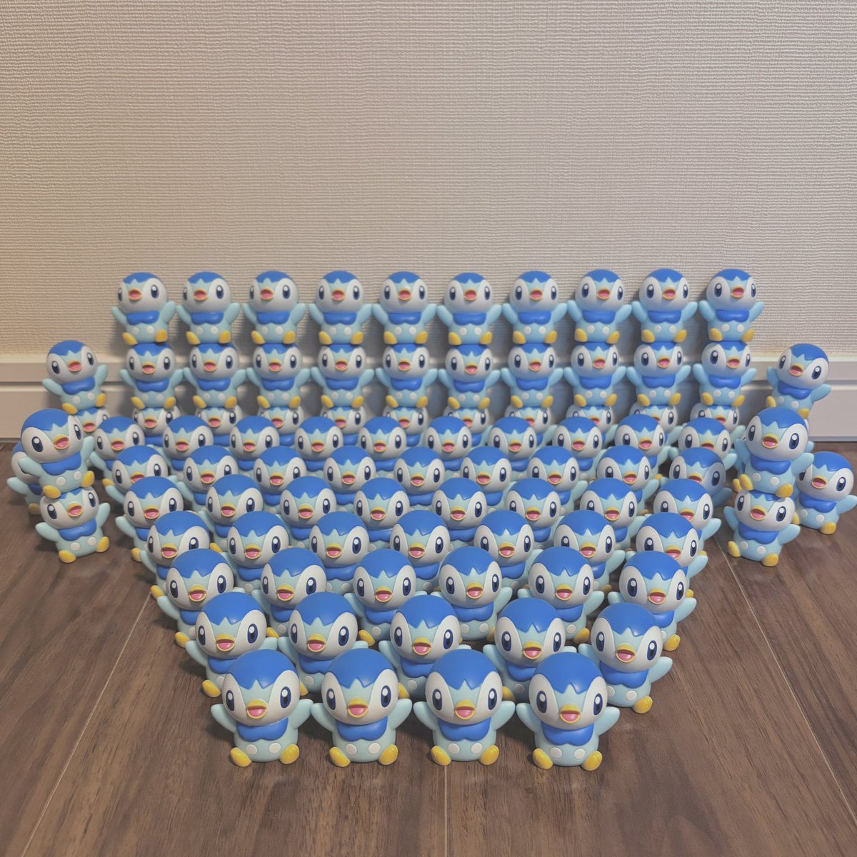 Riss_0522's tweet photo. 100ぴきのポッチャマ🐧🐧🐧 https://t.co/lI942oQQQQ