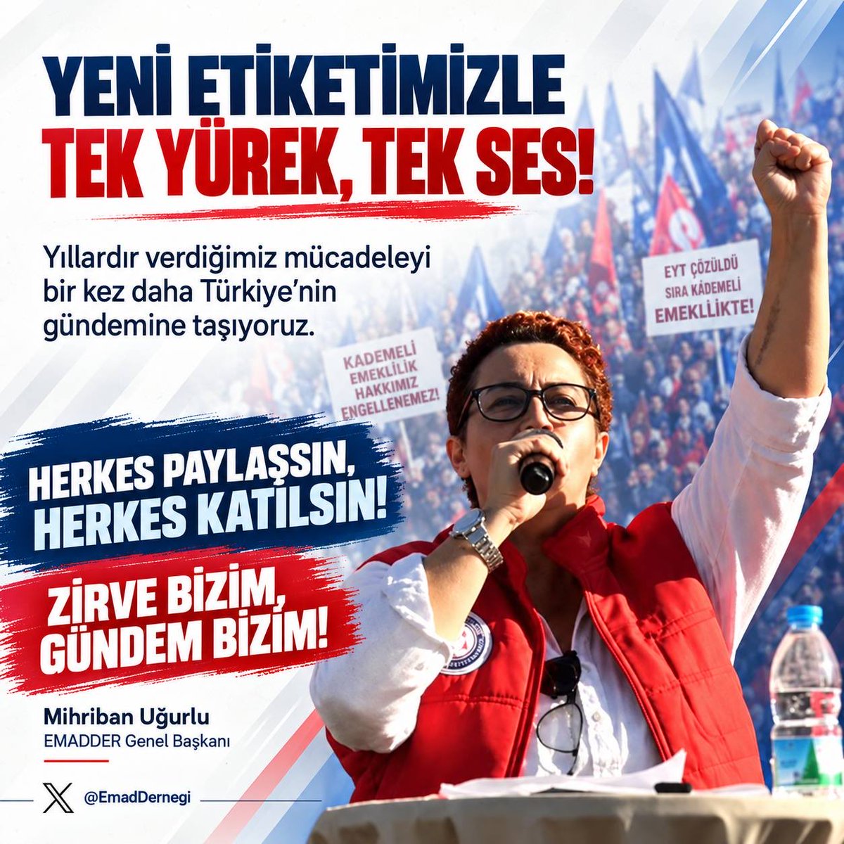 munlu184118's tweet photo. @mihribanugurluu @SerifDay Yıllardır çalışanlarız, prim ödüyoruz.

08.09.1999 sonrası çalışanların mağduriyetini artık görmezden gelmeyin!

@EmadDernegi
#KademeBizimHakkımız https://t.co/MEpLOzBZ3i