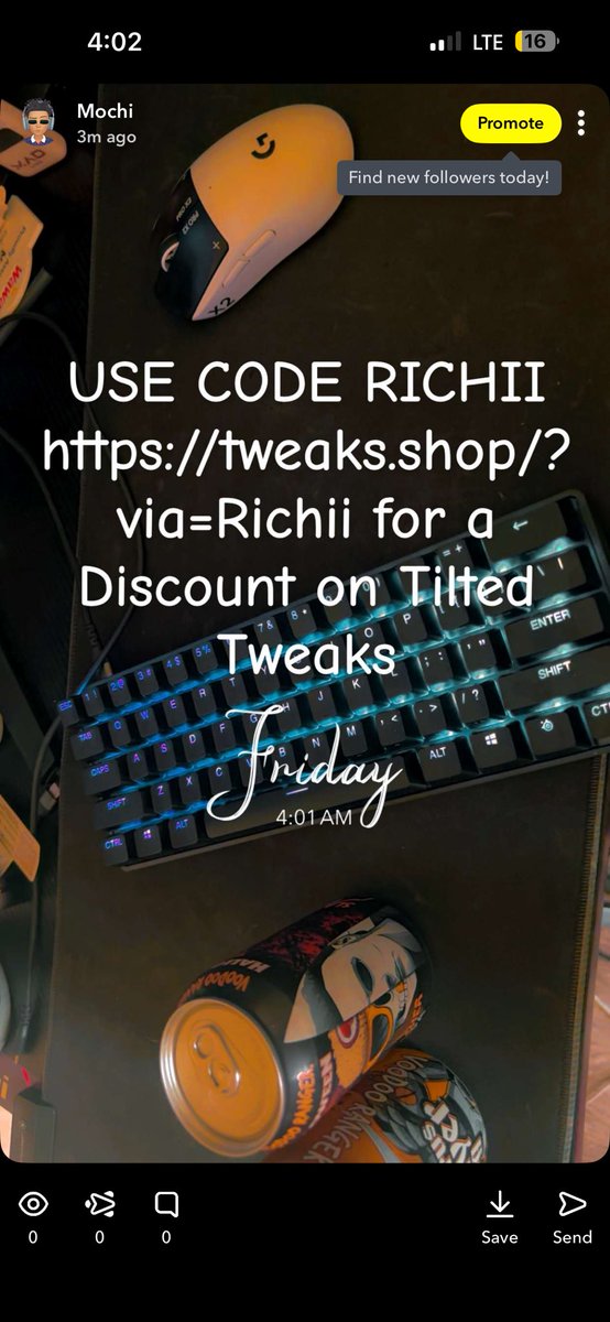 MochiWatchvids's tweet photo. Use Code Richii for a Discount on Tilted Tweaks https://t.co/XGLPj9oKfK https://t.co/gSgirkoVPH
