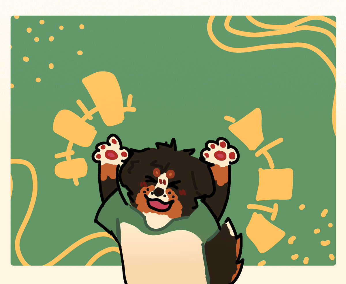 maxchunck's tweet photo. First post of this account!!!!!
I am really happy to finally start posting here \(>u<)/

Hi am Max And I'll be drawing some furries to the wide whole world!!!! https://t.co/ZyuThJyVsp