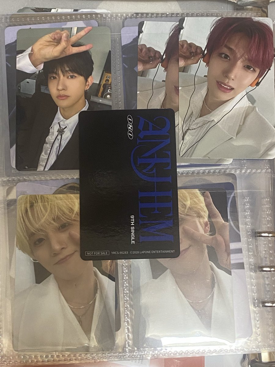 logintous_ri's tweet photo. INI ANTHEM 封入トレカ 交換

【譲】画像参照

【求】封入トレカ 佐野、池﨑、松田

郵送＞都内手渡し（新宿）＞京セラ両日🌷

写真が見づらくて申し訳ございません。リプ欄に続きあり。
お心当たりの方、お気軽にお声がけください。

#INI交換 https://t.co/8nhpNgnAmo