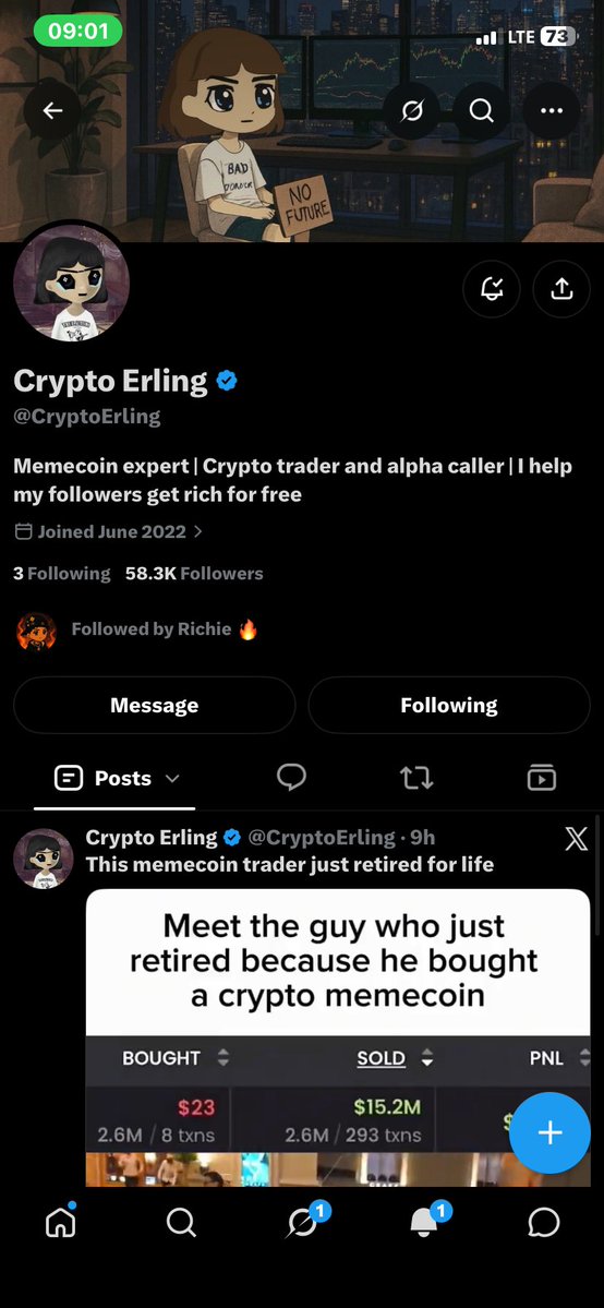 Busybrainp's tweet photo. @Zaynnode @FlamezOnChain @CryptoCarlis @CryptoErling Done https://t.co/twg7KHwr0s