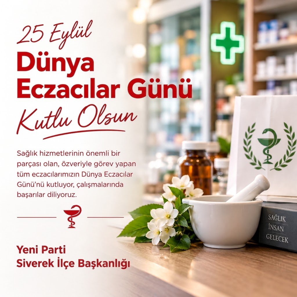 AdnanTuysuzz's tweet photo. Sağlığımızın teminatı, şifa kapımız tüm eczacılarımızın 25 Eylül Dünya Eczacılar Günü kutlu olsun! 🩺💊
#DünyaEczacılarGünü #YeniParti #Siverek https://t.co/uTOB8Q6NVQ