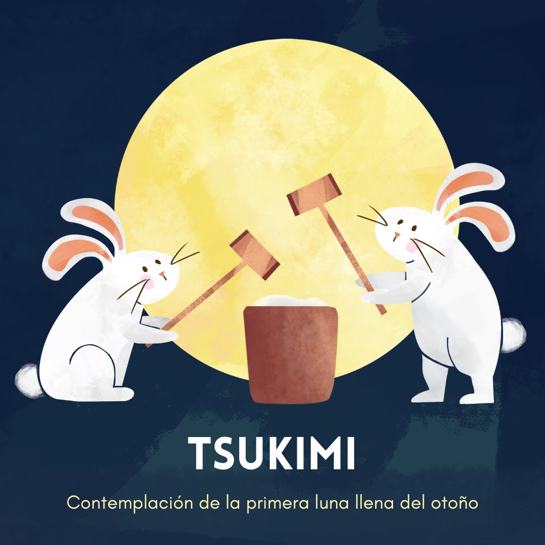 Japonismo's tweet photo. Esta noche se celebra el Tsukimi, la fiesta de contemplación de la primera luna llena del otoño, la más bonita del año. Te contamos algunas tradiciones: https://t.co/SjxTcDu21Q https://t.co/luwihKeZHH