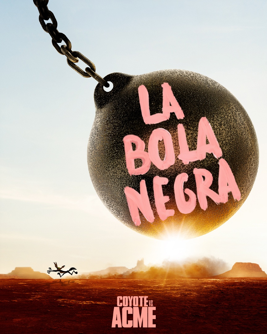 BetaSpain's tweet photo. Hoy nos hemos encontrado con este póster en el despacho y un mensaje anónimo que solo decía: "de parte del departamento de diseño de ACME, digo ACME".

🍿 #CoyoteVsAcme, sigue en cines. https://t.co/Gub66xpM9r
