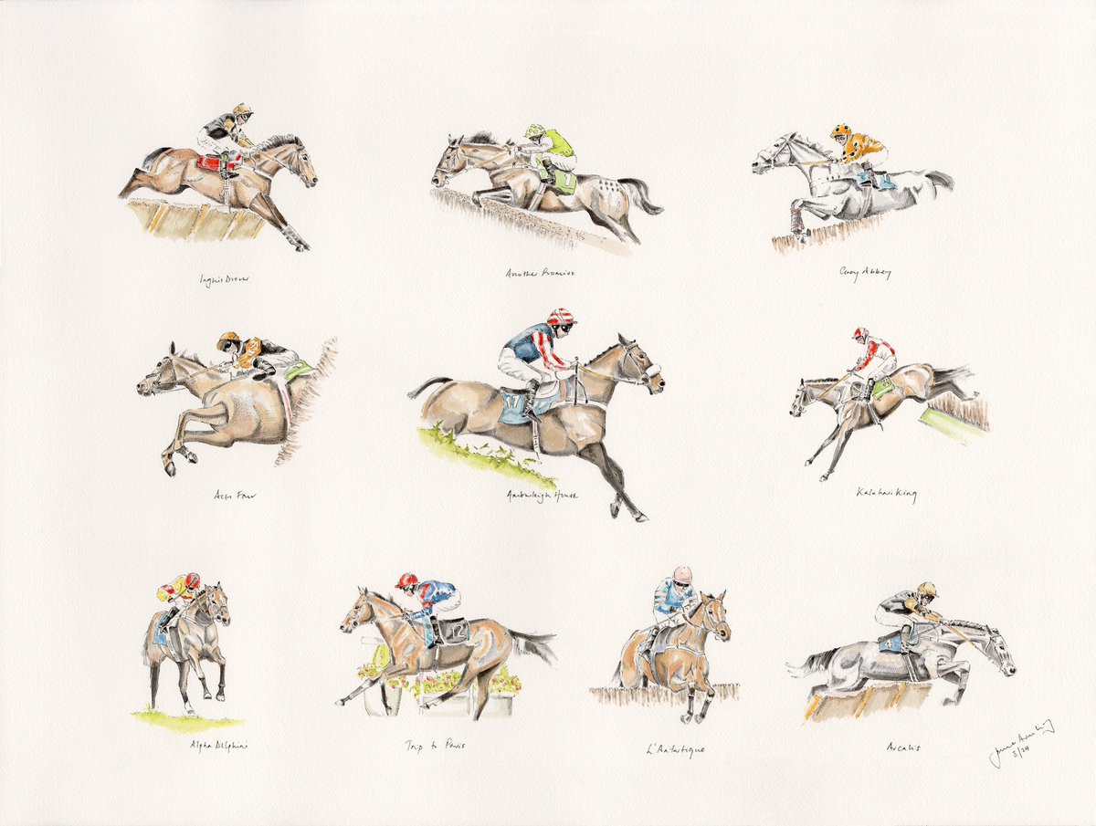 JRFArmstrong's tweet photo. Please share:
If you know of anyone who might like a bespoke piece of art (or print) please get in touch or take a look at my website https://t.co/JjxQ6v3Pkz
#horseart #equineart #artcommissions #countrysideart #horseracingart https://t.co/PjOV0woRgb