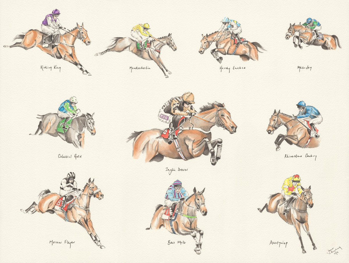 JRFArmstrong's tweet photo. Please share:
If you know of anyone who might like a bespoke piece of art (or print) please get in touch or take a look at my website https://t.co/JjxQ6v3Pkz
#horseart #equineart #artcommissions #countrysideart #horseracingart https://t.co/PjOV0woRgb