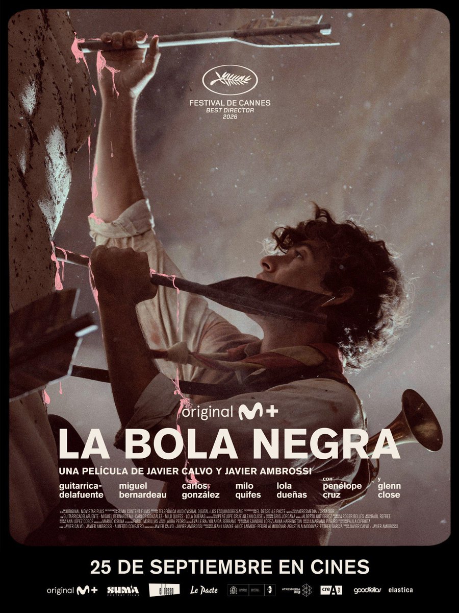 CinePensar's tweet photo. Hoy "La Bola Negra" se estrena en + de 400 cines de toda #España
Miles de personas hablando sobre ella semanas antes sin ni siquiera haberla visto. Ahora sí podéis ir al cine para tener criterio propio
Comenzamos la fase de las predisposiciones políticas
#trending #labolanegra https://t.co/Hbdm3HIg4z