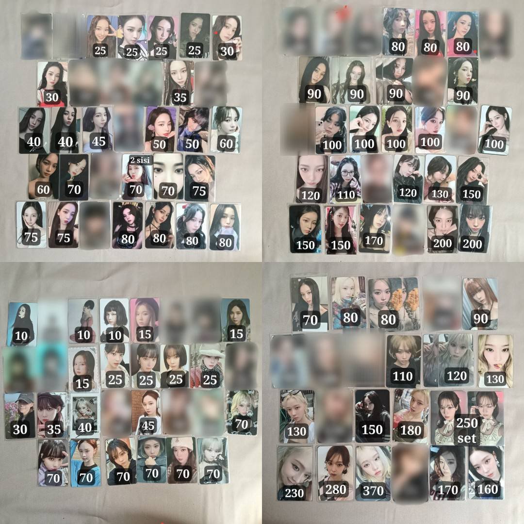 seravalp's tweet photo. [HELP RT]
wts want to sell wto various girlgroup cutestuff aab photocard pc aespa ive h2h redvelvet njz baemon illit
- ready ina, jatim
- exc adm &amp; pack
- negotiable, keep event✅
- dm for more
tag. wts wtb  karina giselle ningning winter official pob hd sr ld qq music crybaby https://t.co/XsrZcCC3za