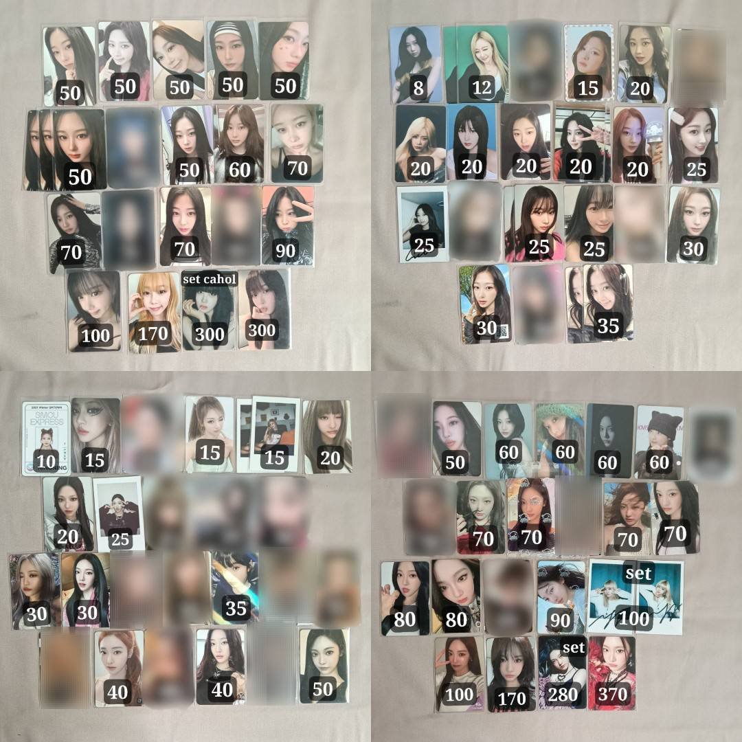 seravalp's tweet photo. [HELP RT]
wts want to sell wto various girlgroup cutestuff aab photocard pc aespa ive h2h redvelvet njz baemon illit
- ready ina, jatim
- exc adm &amp; pack
- negotiable, keep event✅
- dm for more
tag. wts wtb  karina giselle ningning winter official pob hd sr ld qq music crybaby https://t.co/XsrZcCC3za