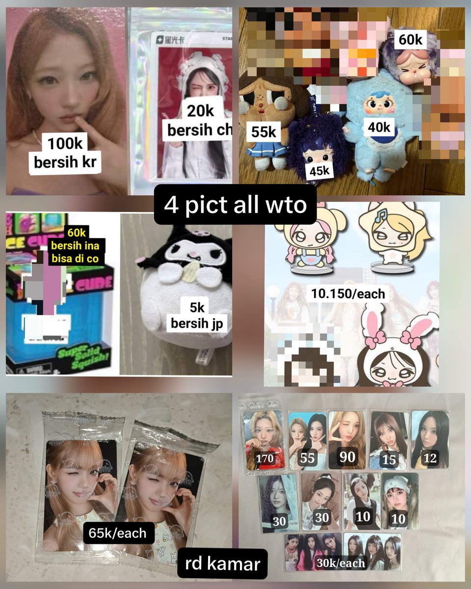 seravalp's tweet photo. [HELP RT]
wts want to sell wto various girlgroup cutestuff aab photocard pc aespa ive h2h redvelvet njz baemon illit
- ready ina, jatim
- exc adm &amp; pack
- negotiable, keep event✅
- dm for more
tag. wts wtb  karina giselle ningning winter official pob hd sr ld qq music crybaby https://t.co/XsrZcCC3za
