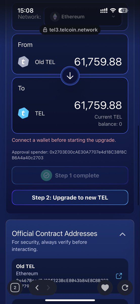 Grrrr00001's tweet photo. @telcoin I do ，but。 https://t.co/b5IGeEiGbv
