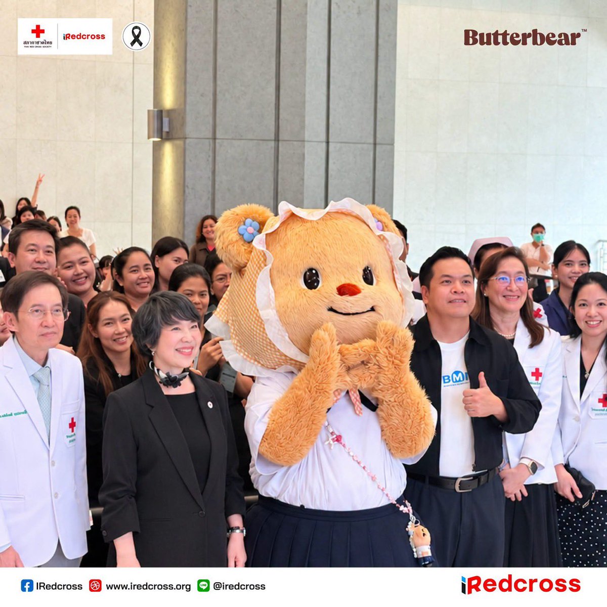Butterbear_Fans's tweet photo. [🧸]©️FB : IRedcross

เก็บตกความน่ารักจากงาน “น้องเนยชวนสู้มะเร็ง” 🧸🎗️ ความร่วมมือระหว่าง Butterbear และ สภากาชาดไทย

เป็นอีกหนึ่งวันที่เต็มไปด้วยรอยยิ้ม ความสนุก และพลังแห่งการให้ เมื่อ “น้องเนย” มาร่วมเป็นส่วนหนึ่งในการส่งต่อกำลังใจให้ผู้ป่วยมะเร็ง ผ่านภารกิจสุดน่ารักที่ทั้งเล่น ทั้งลุ้น และได้ร่วมสร้างความสดใสไปพร้อมกัน

🔗 : https://t.co/p3Wfv1ZXnS

#ThaiRedCrossxButterbear
#น้องเนยชวนสู้มะเร็ง
#Butterbear #ด้อมน้องเนย