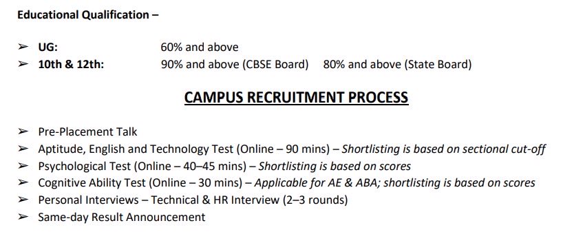 imutrv's tweet photo. Software Engineer role.
₹4.25 LPA.

Eligibility: 90% in 12th boards + clear a psychological test.

Not one word about DSA, projects, or writing actual code.

Campus placements in 2026, everybody. https://t.co/WCEuhtqMEE