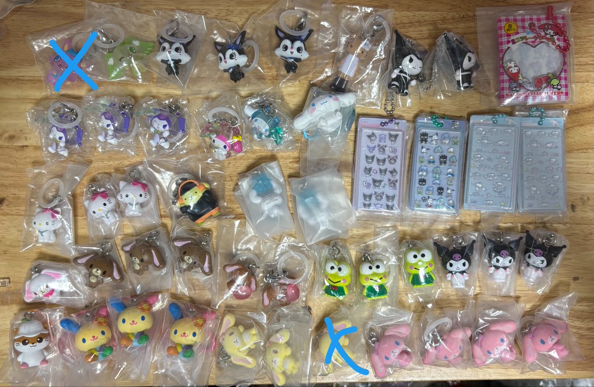 iiisan26's tweet photo. ガチャガチャ　めじるし 交換　買取

【譲】写真　1〜4枚目

【求】定価➕送料➕梱包料50円　＞交換
3点〜でお願いいたします。
※多数お引取頂ける方優先

ヒスミニ サンリオ キティ シュガバニ アンパンマン ディズニー ハロウィン トイストーリー　たまごっち しろうさ クロミ マイメロ https://t.co/PQIbSKtL6z