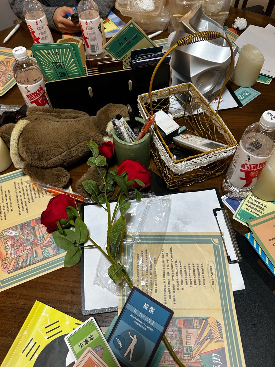 jennyivan87077's tweet photo. Just wrapped an immersive murder mystery dinner party with @X! The plot twists had my brain buzzing and the props were so detailed I half-thought I was a real suspect. 10/10 would hide evidence again!， https://t.co/sLpQ7fbZIm