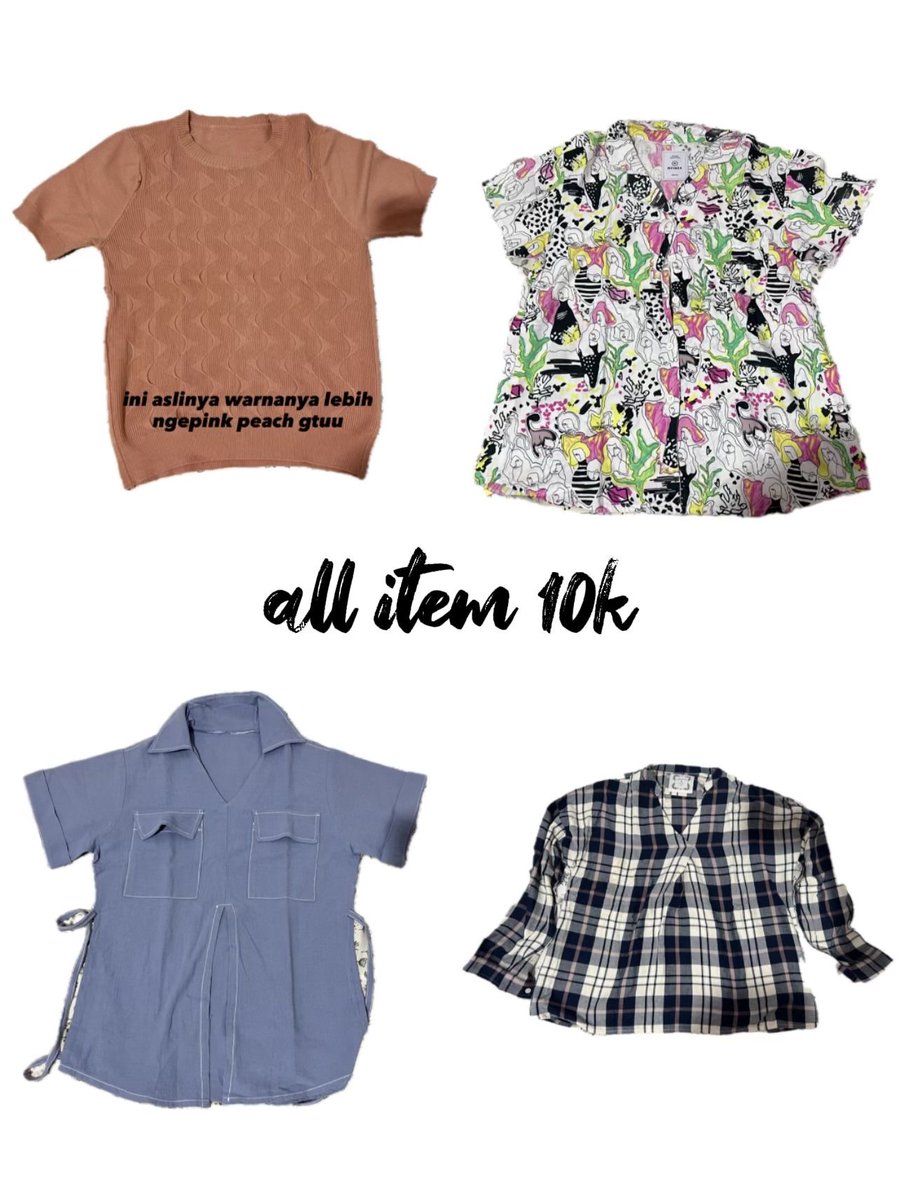 draftanakunpad5's tweet photo. dau! kosongin lemariku yukss. boleh diceki ceki dlu ajaa start from 10k-30k aja. kl mau nanya detail kondisi pc atau komen aja bolee yaa 🥰🥰 (wa: 081952686381) https://t.co/5VB4WJEEfC