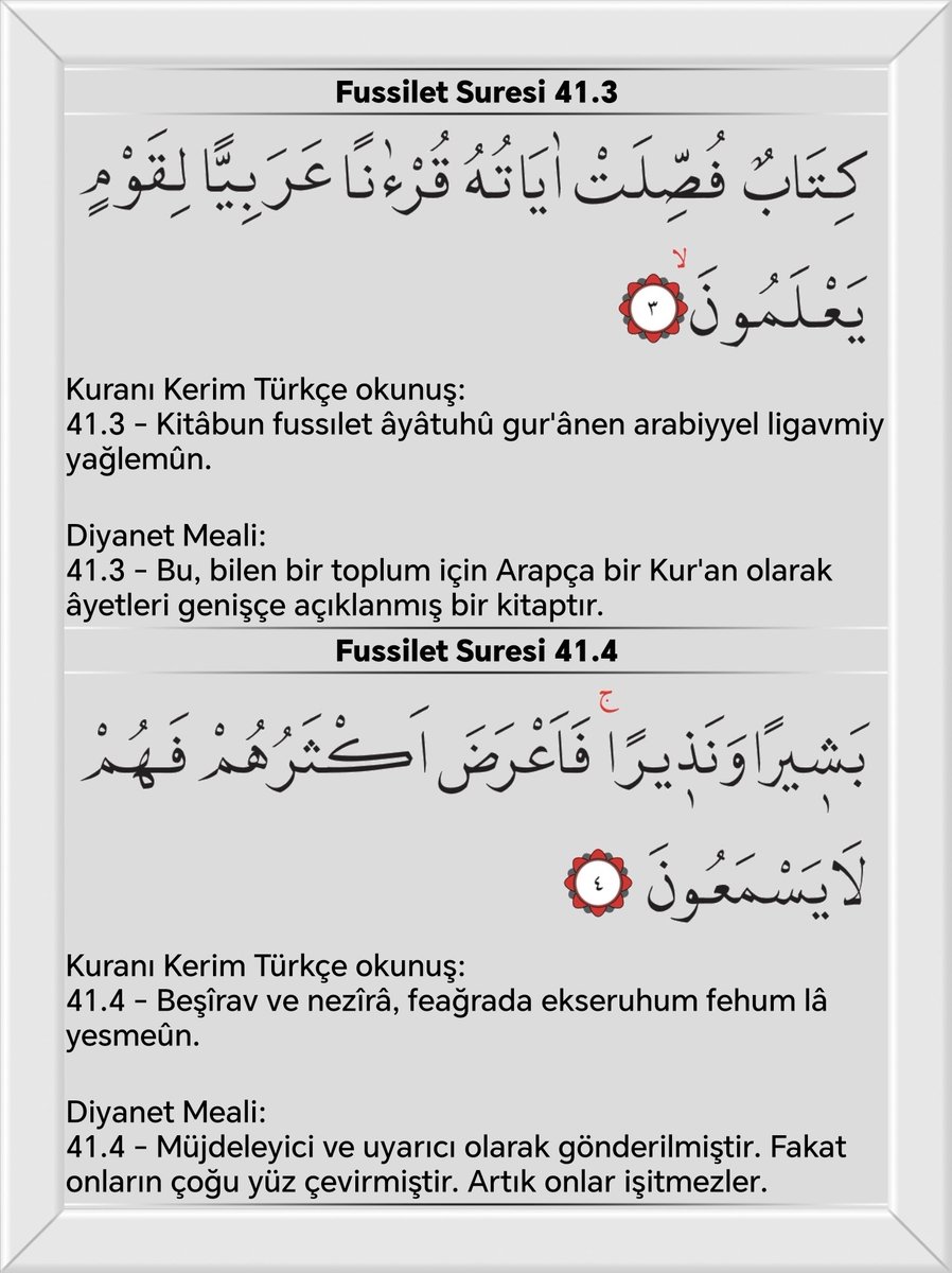 kuran_platformu's tweet photo. Bilen bir toplum için...
Fussilet Sûresinden...
#kuran #kuran_platformu
#Allah https://t.co/mcTLk19mPJ