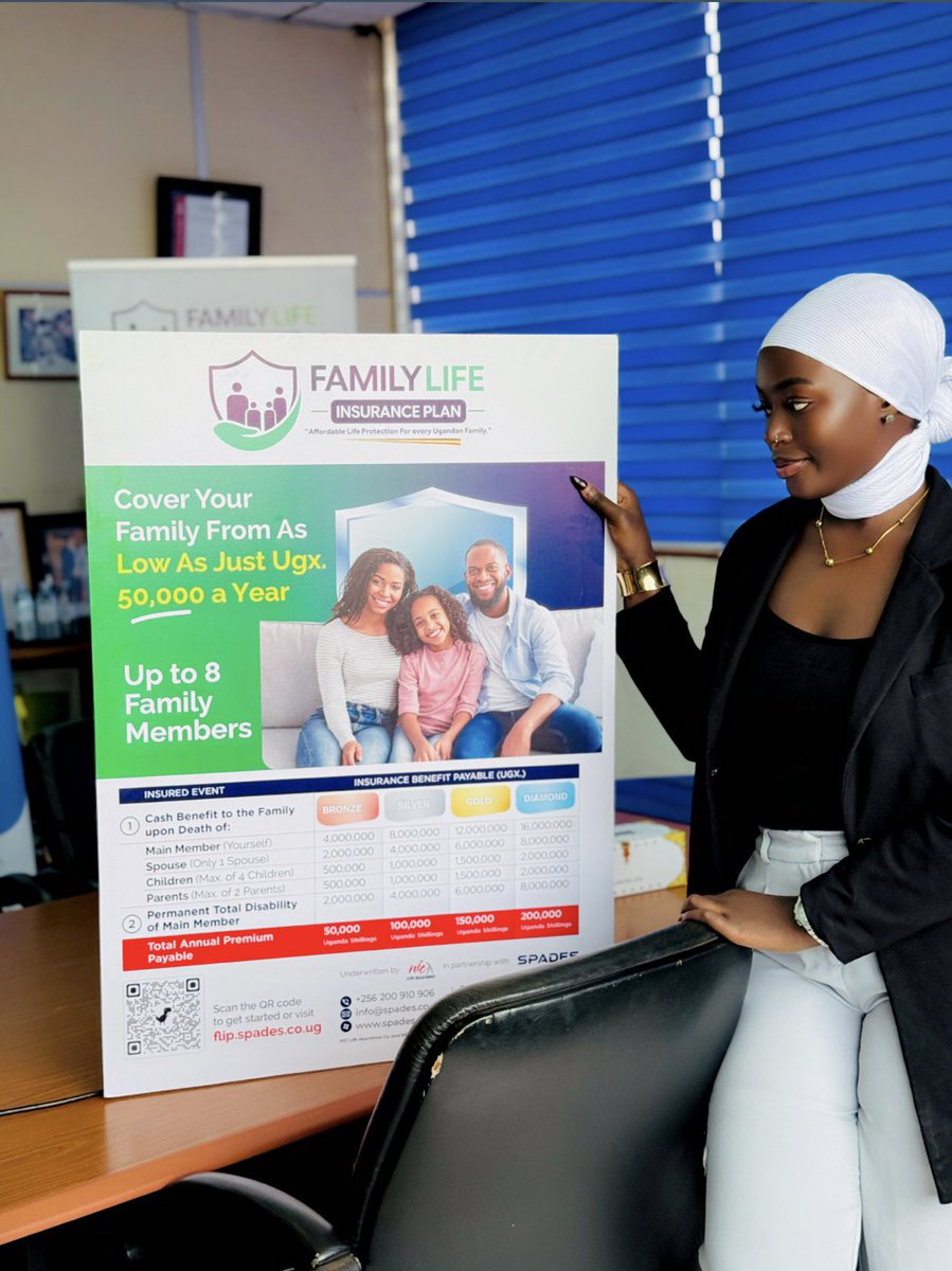 Spades_IBL's tweet photo. Happening now is the launch of the Family Life Insurance Plan (FLIP) by SPADES Insurance Brokers Ltd , in partnership with NIC Insurance Uganda  

We are bringing a new approach to family protection, one that puts affordability, accessibility and the people who matter most at the centre.

With FLIP, families can protect up to 8 family members, with annual premiums starting from just UGX 50,000.

Today is about more than launching a product. 
It’s about opening up more opportunities for families to put financial protection in place for the people they love.

The FLIP journey starts today.
#FLIP
#FamilyLifeInsurancePlan