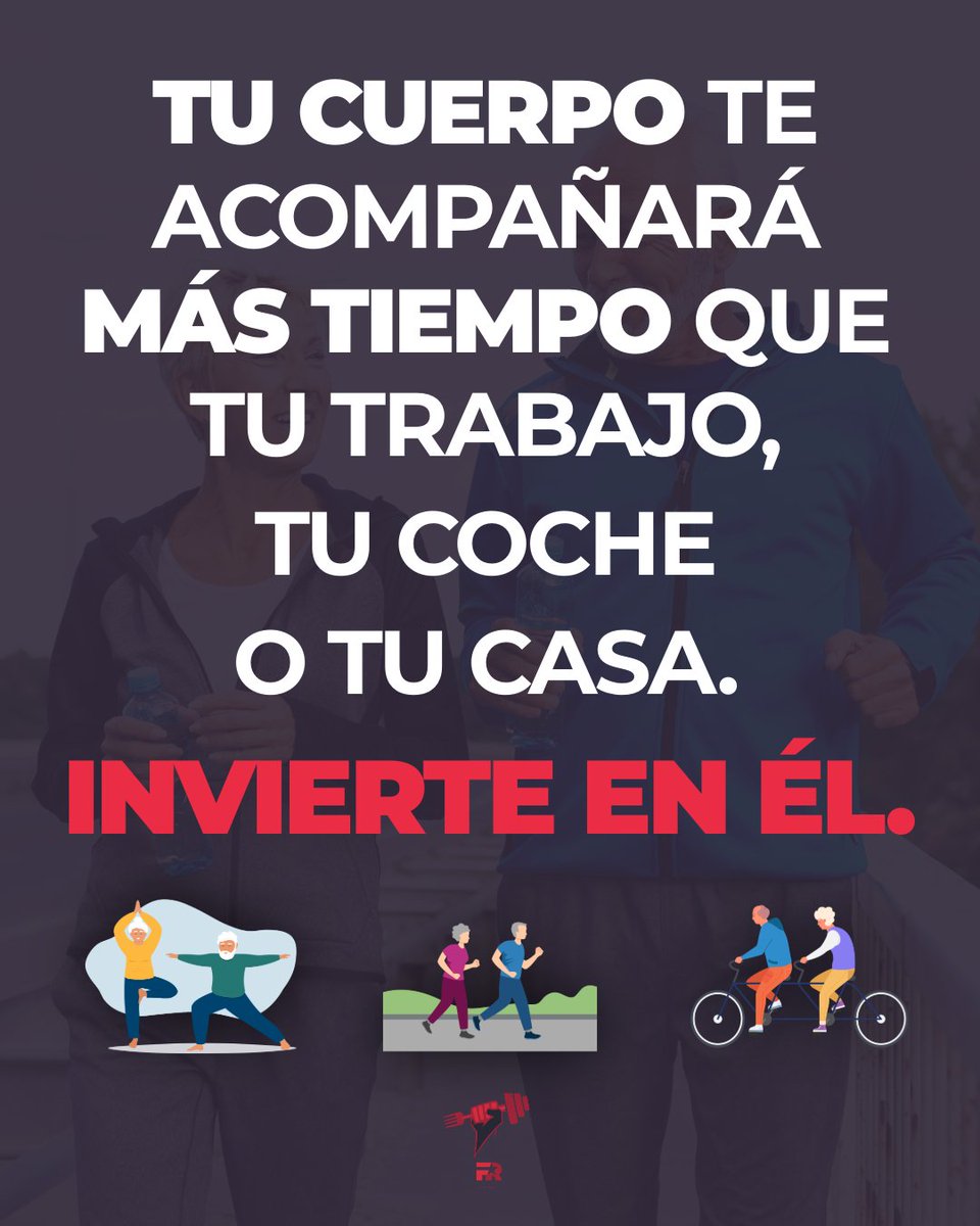 FITrebelde's tweet photo. Cuidamos el coche para que dure más. Hacemos reformas para mantener la casa. Invertimos tiempo y dinero en nuestra carrera profesional.

Pero el cuerpo que nos permite disfrutar de todo eso suele quedar para "cuando tenga tiempo".

La salud no es un gasto. Es la inversión que te permite disfrutar de las demás.