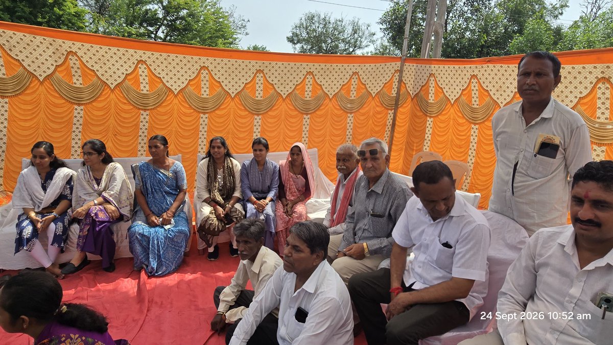 PoshanAnand's tweet photo. માન.મંત્રીશ્રી કમલેશભાઈ પટેલના વરદ હસ્તે તા.૨૪/૦૯/૨૦૨૬ના રોજ પેટલાદ તાલુકાના મહેળાવ ગામે vulcan company દ્વારા CSR અંતર્ગત દોરકારડાપુરા આંગણવાડી કેન્દ્રના નવીન બાંધકામનું ખાતમૂહર્ત કરવામાં આવ્યું. https://t.co/E1DxKTL43c
