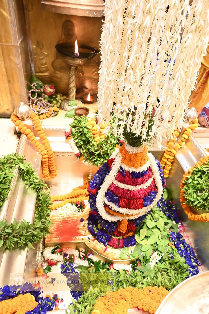 ShriVishwanath's tweet photo. श्री काशी विश्वनाथ जी की मध्यान्ह-भोग आरती I
#kashi #darshan #kashivishwanath #VishwanathDham #blessings https://t.co/ZiBDIc1VNj