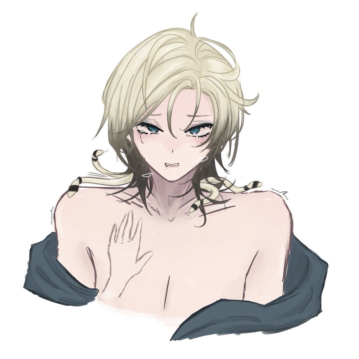 ennaslashE's tweet photo. I CANT DO HAIR ON DIGITALLLLLLL 
At least I’m done ig #Ophreakia https://t.co/aiWZ1Z8WIk