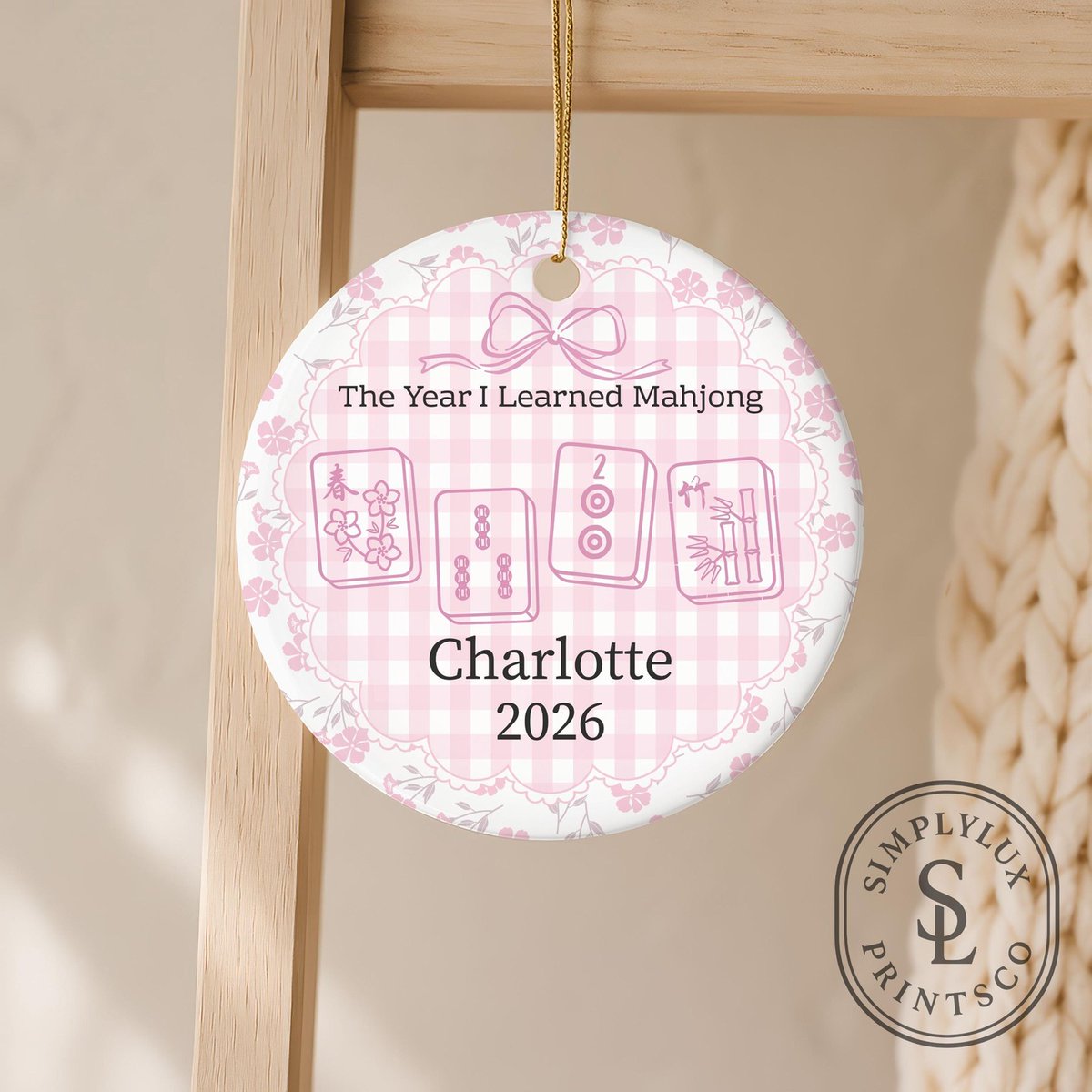 ValenciaLajg's tweet photo. Celebrate your Mahjong journey with a personalized first Mahjong Christmas ornament. A heartfelt keepsake and thoughtful gift for new players, capturing the fun, laughter, and memories shared with loved ones. Available for $29. 00. https://t.co/OLVLow9fc8