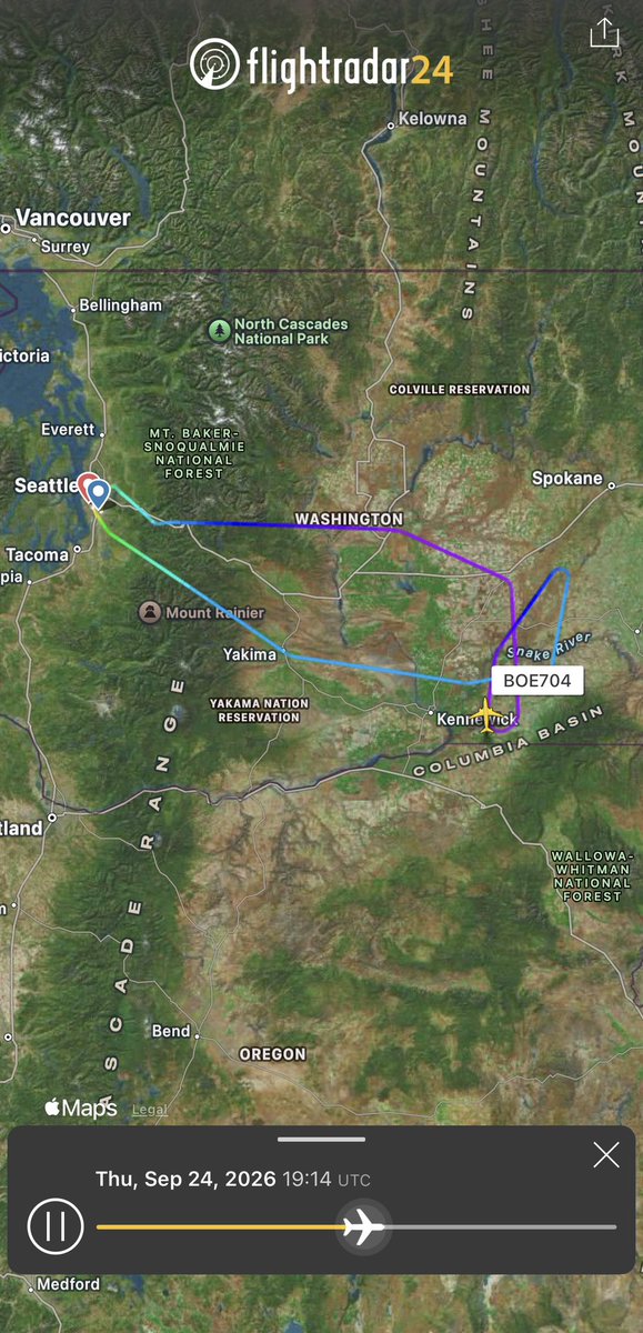 runway_thrill's tweet photo. The Fourth B737 MAX 10 for Air India Express, VT-XPC, has completed its first flight. The aircraft flew from Renton to Seattle on 24 September 2026. https://t.co/xZSNe0cmaL