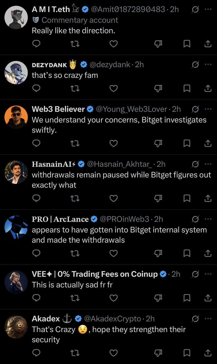 BryceWeiner's tweet photo. Are these even real people in the comments? https://t.co/9B96Mhx2rW