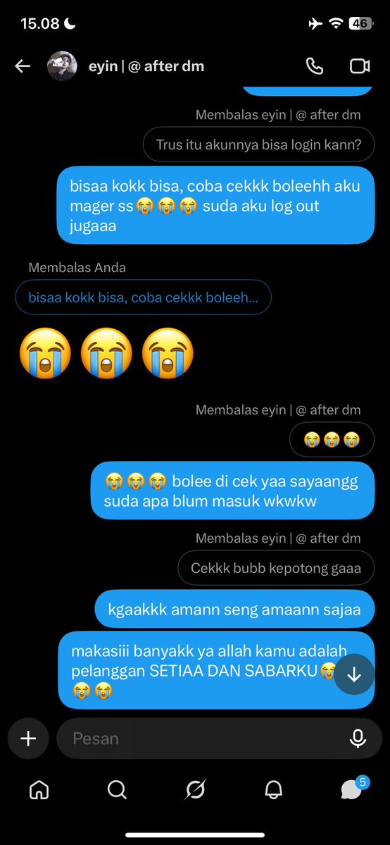 peridinosor's tweet photo. testi minggu ini, karena aku masii sibuk😞🫰🏻 https://t.co/vf34RxmyfO