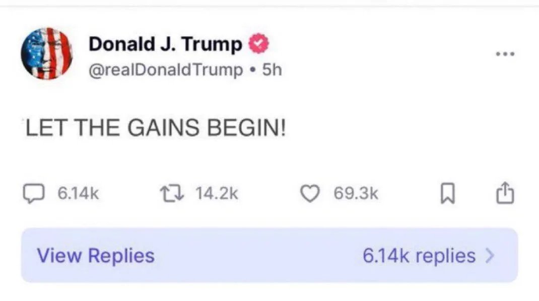 EdwardTWinz's tweet photo. BIGGEST. BULL. RUN. EVER.

STARTING. NOW. https://t.co/CMXJSxzM4E