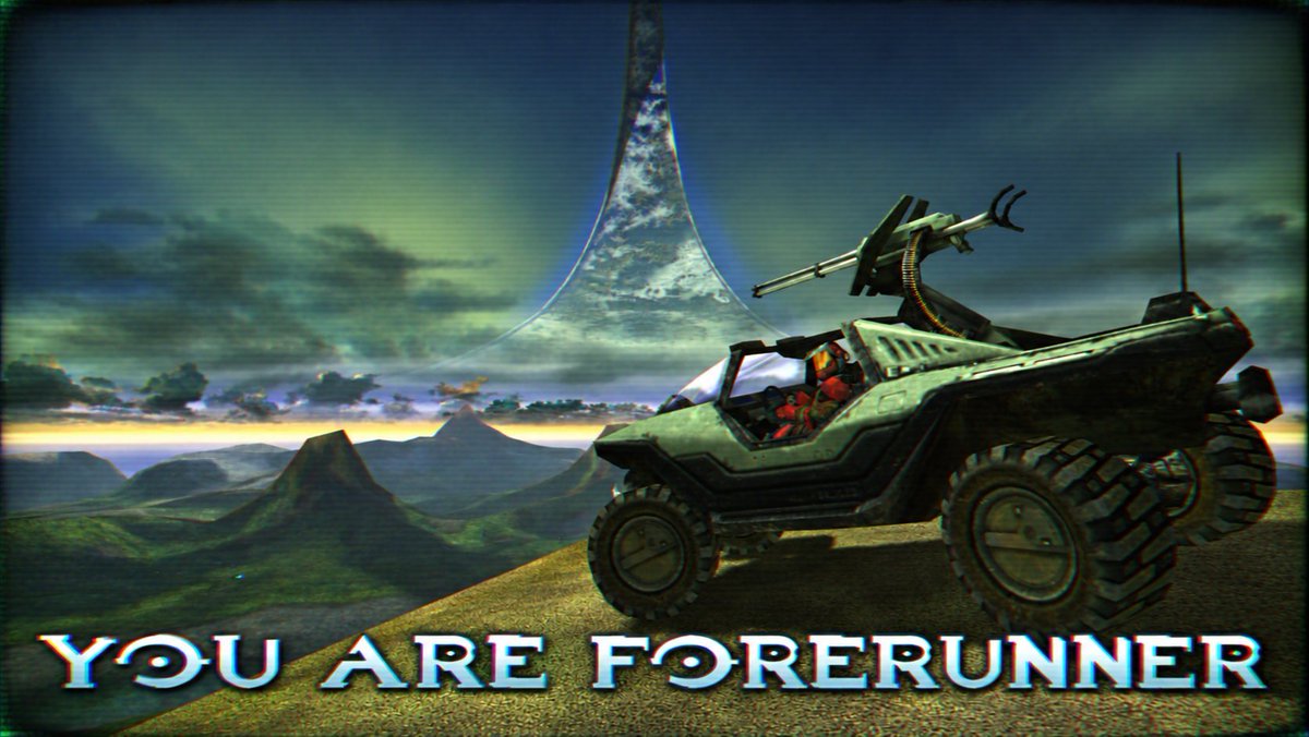 DesiredCE's tweet photo. Thanks for 200 Bungie Purists! Remember, Forerunners are Humans and everything else after Halo 3 is fan fiction. https://t.co/cXFRiR1CEP