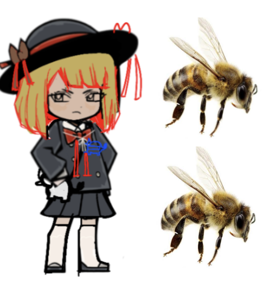 Workerbee478294's tweet photo. @oshigelica //two bee tall https://t.co/0zc5VmkpHM