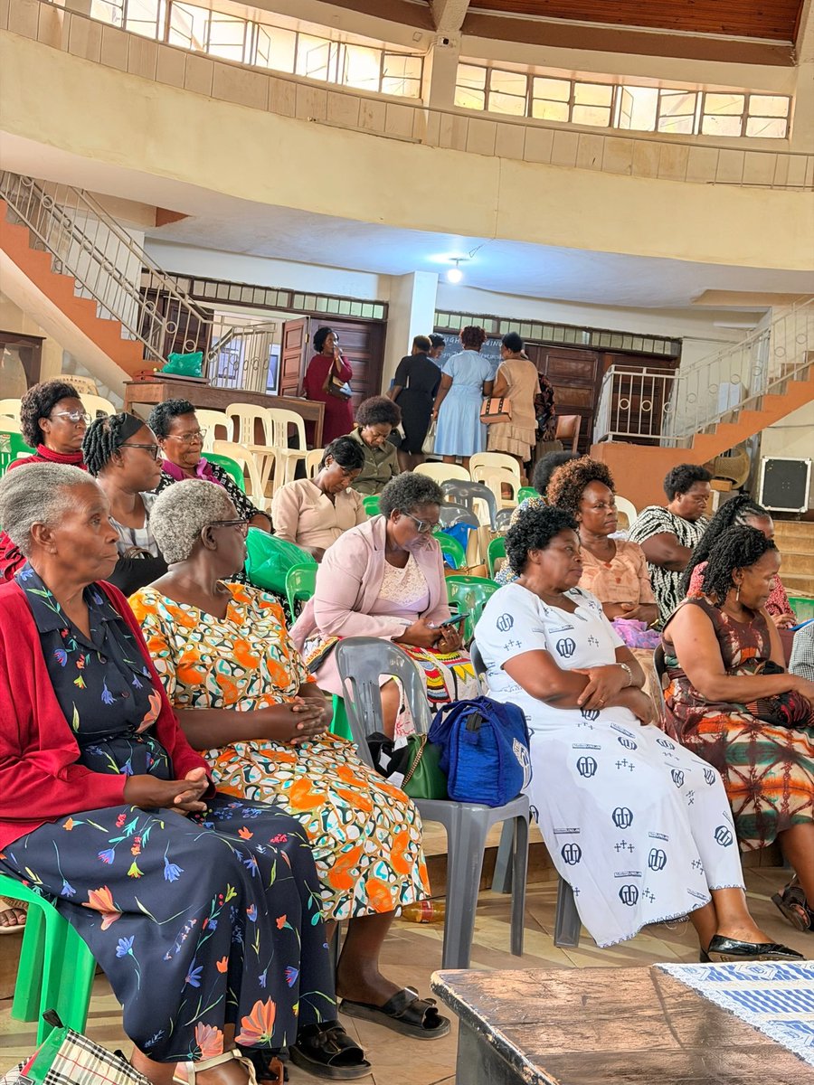 NazahEvents's tweet photo. Our client, the Mothers’ Union at Namirembe Diocese Cathedral, during their final briefing ahead of the 150th anniversary celebrations of the Mothers’ Union in Durban.

#NazahDestinations https://t.co/rqLZnlUc5C
