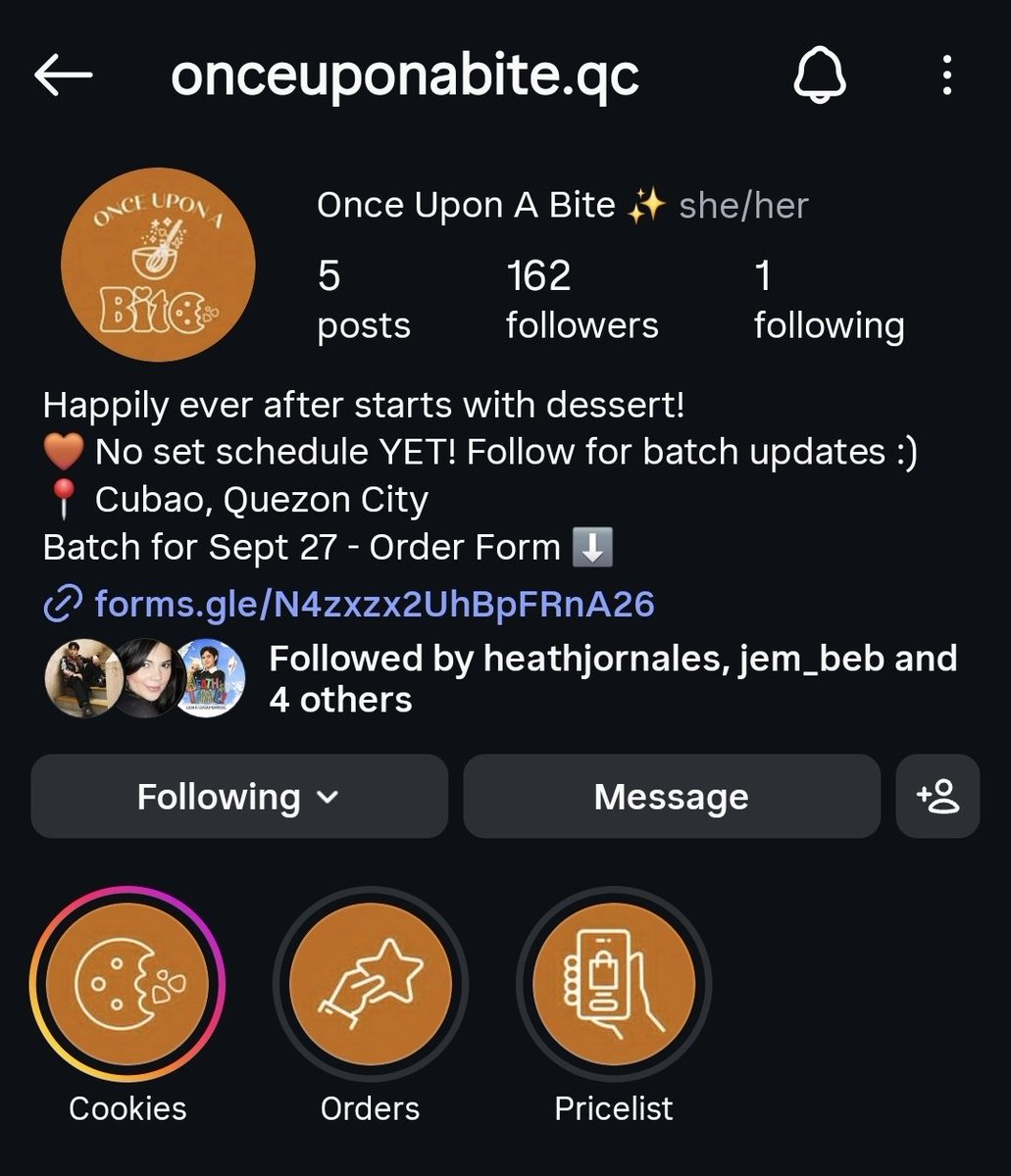 muchie0808's tweet photo. 📢 MV Streaming Cookie Giveaway🫰

• Follow @ onceuponabite.qc on IG
• Submit proof that you followed the account

• Stream the official MV within 24 hours
• Submit proof showing the beginning and end of your stream, with the date (if possible) and time clearly visible. Honesty is the best policy😊

• The Top 5 streamers will have a chance to win 1 box of crinkles (10 pcs) each (Maybe a signed photocard? Who knows? I don't know😅🤣) 

• Prizes can only be delivered via Lalamove or Grab within their serviceable delivery areas from QC
• Participants, please make sure your location is deliverable via Lalamove or Grab from QC.  

• Delivery will be included with Heather’s next baking batch, so the exact delivery date will be announced later.

I’m also a fellow baker who really wants to support small business owners like @heatherwedur . So 2-in-1 support na ito! If you’re streaming anyway and gusto niyo rin ng masarap na crinkles, why not join? Baked by Moy’s baker sister herself! 🍪 Ako nga gusto ko 😅

Participate na and let’s support the duo Moy and Heather.🫰

#HeathJornales #BackToYou