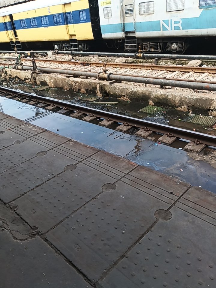 RohitKumar85293's tweet photo. @Drm_dli @railminindia @railwayseva You can see the condition of Old Delhi Railway Station 
Platform 6 https://t.co/jbIBMkIM9g