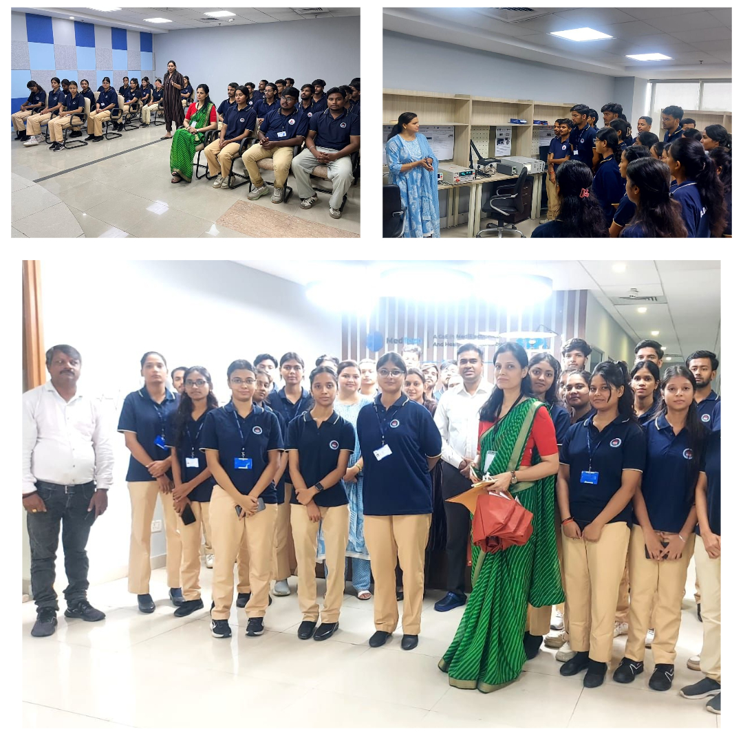MedTechCoE's tweet photo. 🎓 Students from Shri Ramswaroop Memorial College of Engineering and Management (SRMCEM) visited #STPI-MedTech CoE, Lucknow to explore the MedTech ecosystem, healthcare innovation, and #OCP 7.0 – NIRMAAN opportunities.
#STPIMedTech #MedTech #OCP7
@stpiindia @arvindtw https://t.co/3HaJM6vJSn